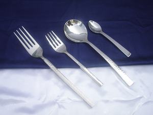 Incroyable ensemble de couverts décoratifs de style moderne ensemble de couverts haut de gamme en acier inoxydable forgé ensemble de couverts Designer New Look - Product Image 3