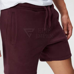Pantalones cortos de gimnasio para hombre de la mejor calidad, nuevo diseño, 100% algodón, patrón sólido, estilo callejero para uso en exteriores, talla XS, servicio OEM - Product Image 5