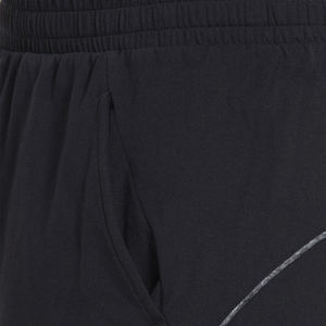 Pantalones cortos de compresión personalizados para hombre, ropa deportiva de poliéster transpirable para correr, entrenamiento de sudor, Fitness, negro sólido - Product Image 6