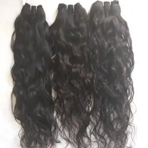 Raw unprocessed Indian wavy human hair Natural shine long lasting hair extension Latest Price Manufacturers & Suppliers