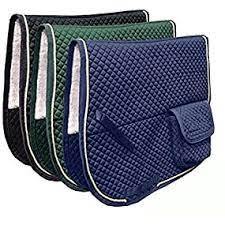 Seasonal Wholesale <b>Cheap</b> Price Australian Eco-Friendly Polycotton Quilted Comfortable Pocket Purple Color Saddle <b>Pad</b> Customize - Product Image 5