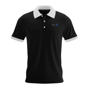 เสื้อโปโลผู้ชายสำหรับใส่ทุกวัน ผ้าฝ้ายผสมโพลีเอสเตอร์ แขนสั้น สวมใส่สบาย ความยาวปกติ ระบายอากาศได้ดี ดีไซน์ทนทาน เย็บอย่างแข็งแรง - Product Image 1