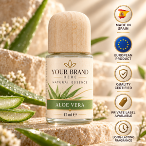 Essenza Profumata all'Aloe Vera OEM 12ml |   Profumo Fresco di Erbe |   Produttore di Marchi Privati Spagna - Product Image 1
