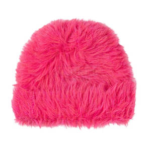 หมวกบีนนี่ขนปุยสำหรับวันที่อากาศหนาวเย็นและมีสไตล์หมวกบีนนี่ดูอบอุ่นและสบายพร้อมชั้นนอกที่ทำจากขนสัตว์เทียม - Product Image 3