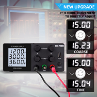 NICE-POWER SPS-W1203D 120V 3A Alimentation de laboratoire stabilisée en courant continu réglable industrielle Réparation d'appareils ménagers Test de bande lumineuse LED