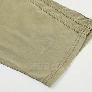 Meilleur prix vente en ligne pour hommes Vintage 100% coton T-Shirt haute qualité surdimensionné en détresse Patch broderie meilleur vendeur - Product Image 4