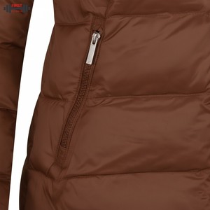 Veste parka d'hiver unisexe respirante 2025, rembourrage réglable, chaude, en toile, col montant, poche avant, taille plus - Product Image 5