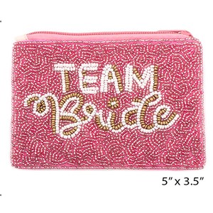 Porte-monnaie aigle de guerre perlé brodé à la main minibag avec couleur personnalisée pour femme et fille - Product Image 2