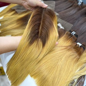 วิกผมตรงหยิกหยักศกสำหรับต่อผมมนุษย์จากเวียดนามลูกไม้ที่มองไม่เห็นแบบ HD ขนาด2x4 2x6 4 5X6 7x7 13x4 - Product Image 6