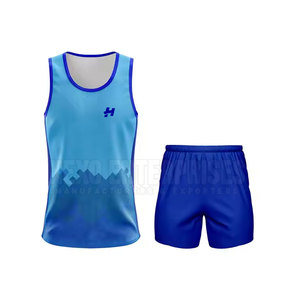 Uniforme de pista y campo ligero con logotipo personalizado uniforme de pista y campo de gran tamaño precio barato uniforme de pista y campo para unisex - Product Image 1