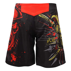 Shorts MMA pour hommes de haute qualité avec logo personnalisé pour l'entraînement et la compétition en arts martiaux, en Spandex/Nylon, tailles et couleurs personnalisables - Product Image 3