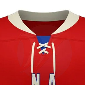 Jersey de Hockey sobre Hielo al por Mayor, Servicio OEM, Transpirable, 100% Poliéster, Personalizable, Alta Calidad, Último Estilo - Product Image 4