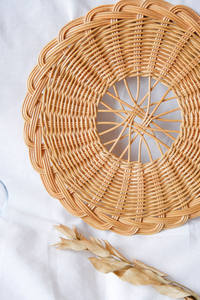 Cheapest Round Natural <b>Rattan</b> <b>Placemats</b> Woven <b>Placemats</b> Made in Vietnam - Product Image 2