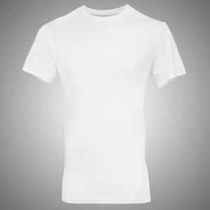 เสื้อยืดผู้ชายขายส่งจำนวนมาก โลโก้ด้านหน้า คอกลม ผ้าฝ้าย 100% แขนสั้น สวมใส่สบาย ระบายอากาศได้ดี แห้งเร็ว ไม่ยับ 220 กรัม - Product Image 1