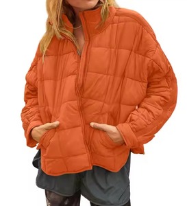 Winter Windproof Breathable Canvas <b>Short</b> Puffer Coat Fashionable Adjustable Shoulder Straps Reversible Hood Decorative - Product Image 2