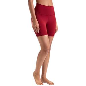 Qualité supérieure Shorts de yoga personnalisés pour femmes avec poche latérale sans couture taille haute Scrunch Butt Lift pour femmes - Product Image 3