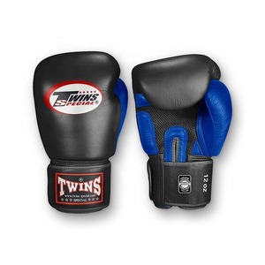 Guantes de Boxeo Profesionales Dobles de Dos Colores, Negro y Naranja, Transpirables, para Entrenamiento de Kickboxing, Muay Thai, MMA - Product Image 4