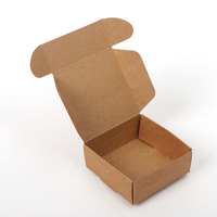 Logotipo personalizado corrugado plegable Kraft papel cosmético regalo compras caja de embalaje cartón envío correo mate laminación esponja
