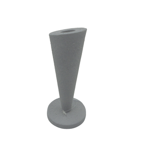 Meilleure vente bougeoir en aluminium blanc avec cuivre fini antique pour la décoration de table de la maison et de l'hôtel faite à la main - Product Image 3