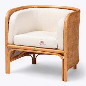 Chaise berçante en rotin chaise longue Design moderne extérieur un salon chambre Restaurant utilisation - Product Image 1