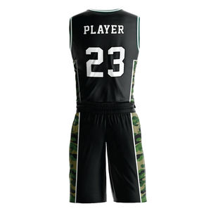 ชุดบาสเก็ตบอลชุดเล่นบาสเก็ตบอลสำหรับผู้ใหญ่ชุดเล่นบาสเก็ตบอลขนาดใหญ่พิเศษผ้าโพลีเอสเตอร์ออกแบบได้ตามต้องการ - Product Image 3