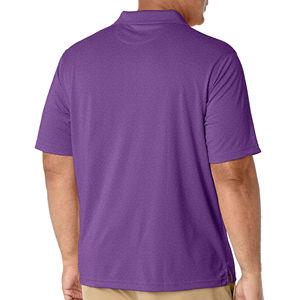 Polos hommes vêtements décontractés élégants respirant léger coton coupe ajustée confort moderne durable polyvalent mode quotidienne - Product Image 6