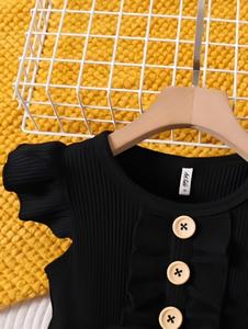 Vêtements de fête de marque tendance en vrac printemps qualité supérieure vêtements d'été pour bébés filles pas chers vente en gros - Product Image 4