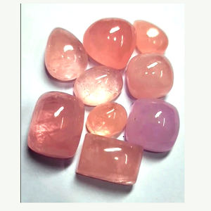 Alta calidad 22 Uds 8-18mm collar de morganita Rosa Natural fabricación de joyas cabina suelta cojín ovalado cabujón de pera 318cts lote - Product Image 2