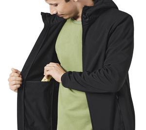 Veste de travail à design personnalisé Veste d'hiver extérieure coupe-vent en polaire polyester Veste d'hiver à capuche - Product Image 4