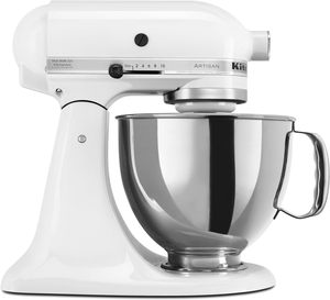 Robot pâtissier KitchenAid Artisan Series 5 Quart de qualité supérieure avec tête inclinable et protection anti-éclaboussures - Product Image 3