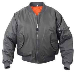 Blouson aviateur en satin de soie de haute qualité pour homme, blouson aviateur matelassé en satin, nouvelle mode et nouveau style, satin OEM - Product Image 2