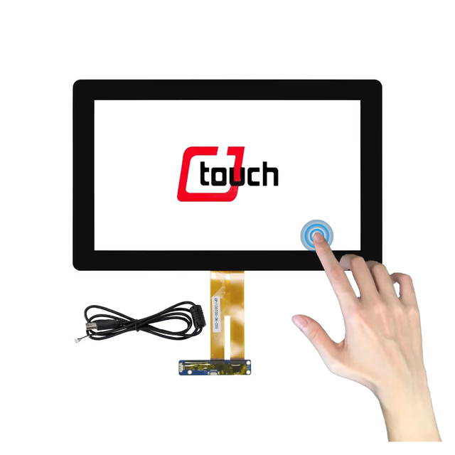 ODM OEM 13.3 Inch Projected Capacitive Touch Screen Panel USB Multi Touchscreen USB Driver Support