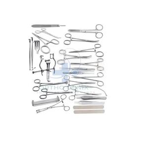 Juego de instrumentos quirúrgicos de laparotomía pediátrica de 47 Uds. Manual de acero inoxidable de alta calidad certificado CE Ortho Genix - Product Image 6