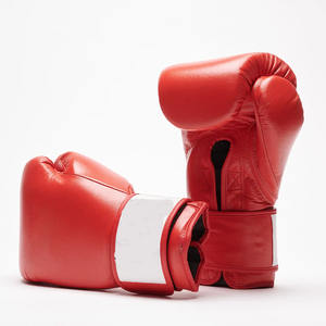 ถุงมือชกมวยหนังวัวแท้มีหลายสีสำหรับการต่อสู้และการฝึกแบบมืออาชีพทนทานใส่สบาย - Product Image 2