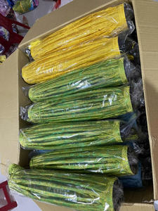 Lanternes en soie et en bambou imprimées de fleurs colorées en gros, lanternes décoratives d'extérieur, style de fleurs peintes à la main - Product Image 4