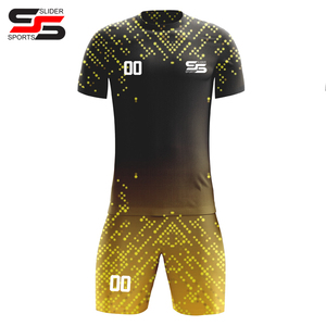 Uniformes de fútbol personalizados con nombre de equipo de fútbol para ropa deportiva, uniformes de fútbol hechos en fábrica al por mayor - Product Image 4