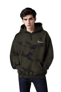 Sweat à capuche pour homme en molleton 100% coton, imprimé uni, avec cordon de serrage, plusieurs couleurs, respirant, confortable, écologique, disponible en plusieurs tailles, vente en gros, collection Printemps - Product Image 2