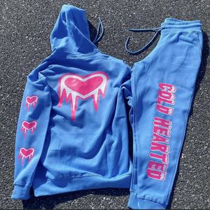 Sweat à capuche unisexe de haute qualité, uni, teint, hiver, épais, mélange coton/polyester, écologique, personnalisable, respirant - Product Image 2