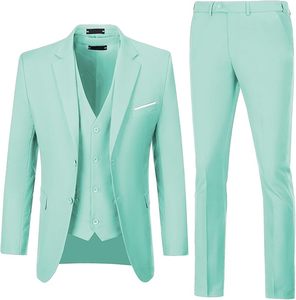 Nuevo Traje de Novio Hecho a Medida, Esmoquin Cruzado de Lino/Algodón, Traje de 3 Piezas, Traje Formal para Hombre, Oficina, Banquete Social, Corte Entallado - Product Image 5