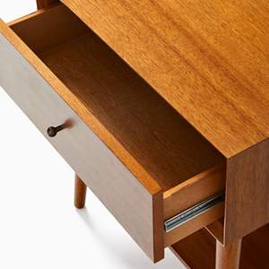 Wholesale Mid Century Modern Side <b>Table</b> Boho Side <b>Table</b> Face Nightstand <b>Table</b> Modern Industrial Farmhouse <b>Small</b> <b>Storage</b> Stand - Product Image 2