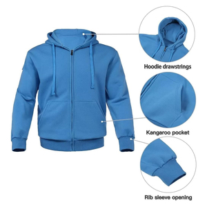Conjunto Deportivo Informal Estampado para Hombre, con Cremallera, Talla XL, Felpa, Transpirable, de Secado Rápido, para Invierno, Pantalones con Cintura Elástica, Conjunto de 2 Piezas - Product Image 4