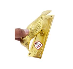 Aldaba de puerta de latón Carpinteros Acabado de latón pulido (170x55x70mm) Aldaba de puerta de latón y Aldabas de puerta Muchos otros diseños - Product Image 2