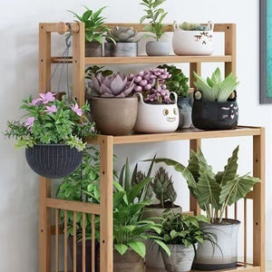 Simple Durable Handmade Rectangle Modern Buffalo Bone <b>Photo</b> <b>Frame</b> Storage Rack for Living Room Home Office Kitchen - Product Image 1