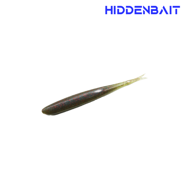 H006 GRAY RED BLACK FLAKE 2.6g 15pcs