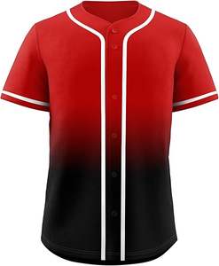 Camisetas de béisbol para hombre, uniformes impresos por sublimación hechos a medida, ropa de béisbol de gran oferta - Product Image 1