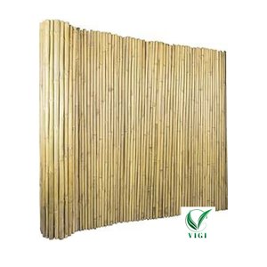 รั้วไม้ไผ่สีเขียวธรรมชาติสำหรับตกแต่งกลางแจ้งในเวียดนาม - Product Image 3