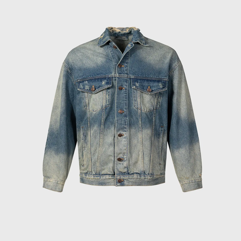 Autumn and Winter Mens Denim Jacket