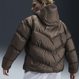 Veste d'hiver matelassée en gros |   Manteau rembourré à capuche avec logo personnalisé |   Vêtements d'extérieur unisexes chauds et isolés - Product Image 3