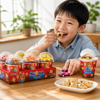 Yoloduck En gros, Boîte de présentation de comptoir pour mini-jouets, biscuits sandwichs au chocolat en forme d'ours, snacks en vrac, chocolat Panda chinois