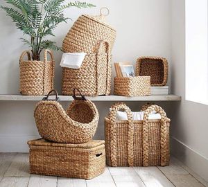 100% Natural <b>Seagrass</b> <b>Storage</b> <b>Basket</b> Eco-friendly <b>Basket</b> <b>Seagrass</b> <b>Basket</b> Home Decoration Vietnamese Manufacturer ODM/OEM - Product Image 6